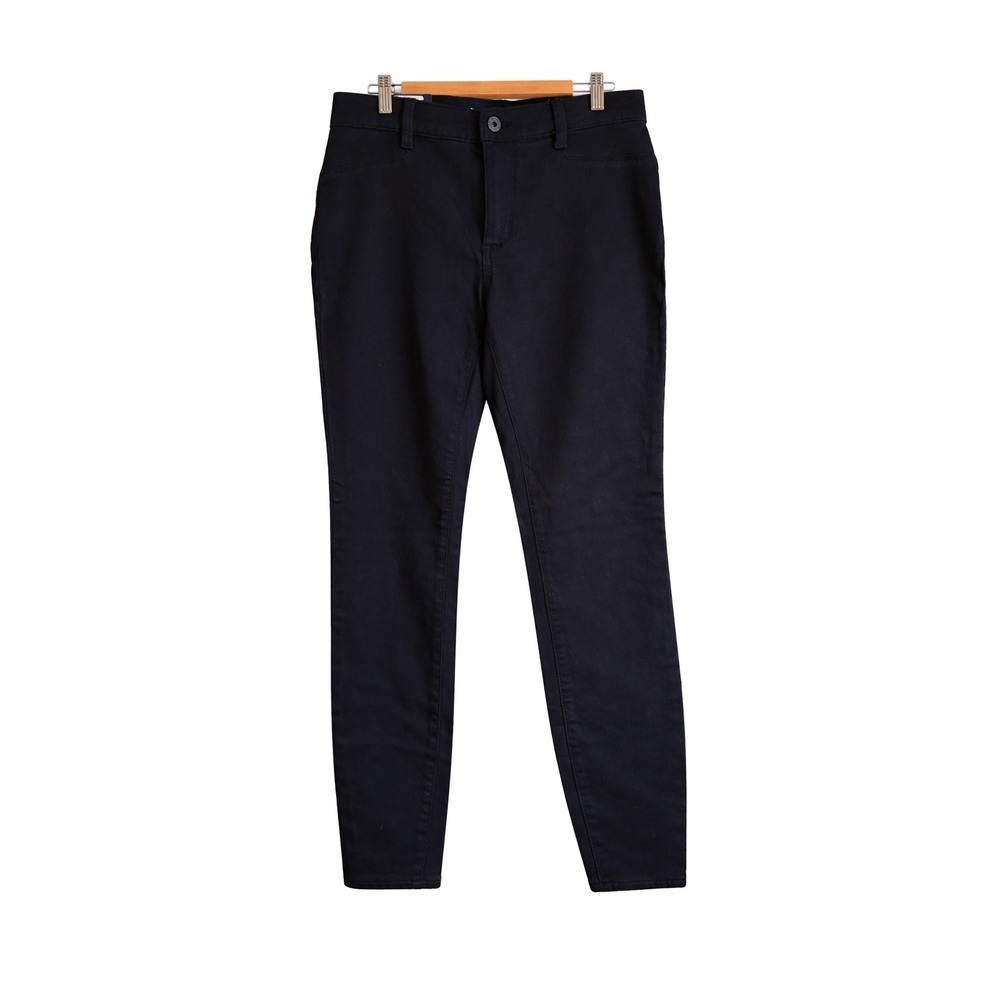 GAP NWT Black Skinny Jeans – Size 6 – Flat Front Classic Stretch Denim MSRP $50